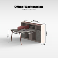 Extension de table de bureau pour bureau et table de conférence, extension de longueur avec conception modulaire