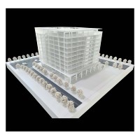 Modèles à l'échelle architecturale Maison miniature Villas Bâtiments préfabriqués Modèle faisant Plan de maison immobilière