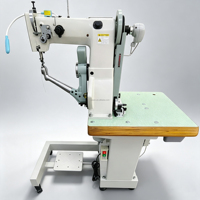 Machine à coudre pour semelles de chaussures en corde de chanvre, espadrilles, à vendre