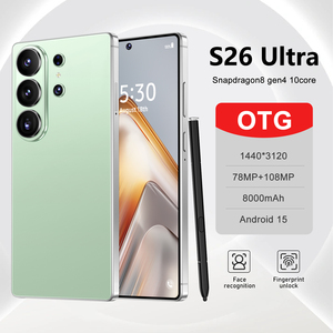 รุ่นใหม่ S26 ultra คุณภาพสูงแบบดั้งเดิม หลายสี ระบบ Android 15 ซีพียูสิบคอร์ รองรับสองซิมแบบ Dual Standby สมาร์ทโฟนปลดล็อคแล้ว - Product Image 1