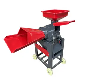 Weiwei mini grass chopper powder machine feed corn grinder poultry pigs feed electric diesel farm grass shredder for sale