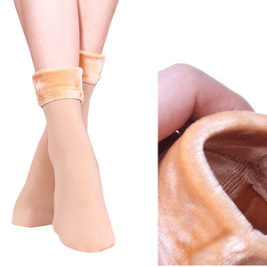 Scaldino di inverno Donne Addensare <span class=keywords><strong>Senza</strong></span> Soluzione di Continuità Termica Stivali Della Ragazza di Sonno <span class=keywords><strong>Calze</strong></span> Da Neve - Product Image 4