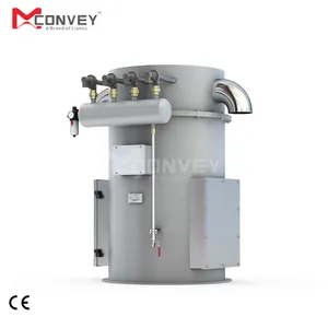 Plastic industrial silo top dust filter pneumatic conveying powder pulse dust collector system