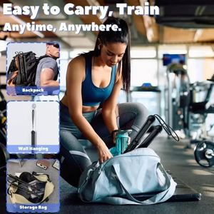 2pcs Cordless Battle Rope Multifunctional Power Training System Arm Strength Home Gym Equipment for Full Body Workout Unisex - Product Image 4