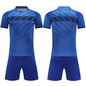 Kustom pakaian olahraga sepak bola pria kaus sepak bola lengan pendek baju sepak bola sublimasi desain pakaian tinggi baju olahraga sepak bola - Product Image 4