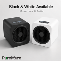Pembersih Udara untuk Rumah Kamar Tidur Pintar 2200Ft² Filter HEPA Monitor Kualitas Udara Pembersih Udara untuk Debu Hewan Peliharaan Asap Serbuk Sari Pembersih Udara