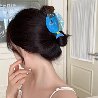 DOWELL New Ocean Series Pinces à cheveux à la mode pour filles avec dessin animé mignon poisson tropical accessoires de cheveux pour filles