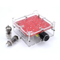 Amplificateur audio, carte finie, HiFi, 6J1, classe A, préamplificateur à tubes, amplificateur avec châssis en acrylique, à assembler