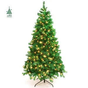 Noel ağacı üreticileri 6FT ön yaktı LED ışıklı yılbaşı ağacı