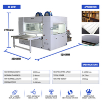 HICAS entièrement automatique CNC 5 axes peinture Machine de pulvérisation pour armoire en bois cuisine porte meubles finition
