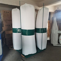 MF9075A prix d'usine aspirateur industriel de haute qualité pour le travail du bois sciure de bois électrique dépoussiéreur à quatre sacs