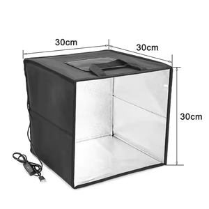 <span class=keywords><strong>Photo</strong></span> Light Box 40cm Kit de estudio Fotografía con 6 fondos de color <span class=keywords><strong>Photo</strong></span> <span class=keywords><strong>Studio</strong></span> Shoot Soft Box <span class=keywords><strong>Photo</strong></span> Box con luces - Product Image 6