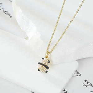 Женский комплект из колье и сережек и ожерелья - Product Image 1