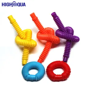 Bán Buôn Đầy Màu Sắc Nhựa Fidget Cảm Giác Công Cụ Pop Ống Cảm Giác Đồ Chơi Cho Trẻ Em Stretch