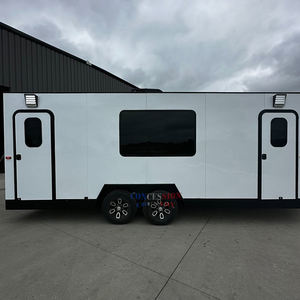 Remorque <span class=keywords><strong>de</strong></span> bureau mobile pour chantier extérieur, conteneur <span class=keywords><strong>de</strong></span> bureau mobile sur roues pour <span class=keywords><strong>la</strong></span> construction, remorque <span class=keywords><strong>de</strong></span> bureau personnalisée - Product Image 2