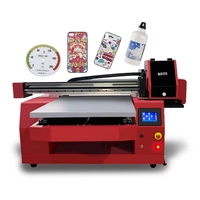 DOMSEM 5060 Machine d'impression de boîtier de couverture arrière de téléphone portable 5040 Imprimante UV à plat