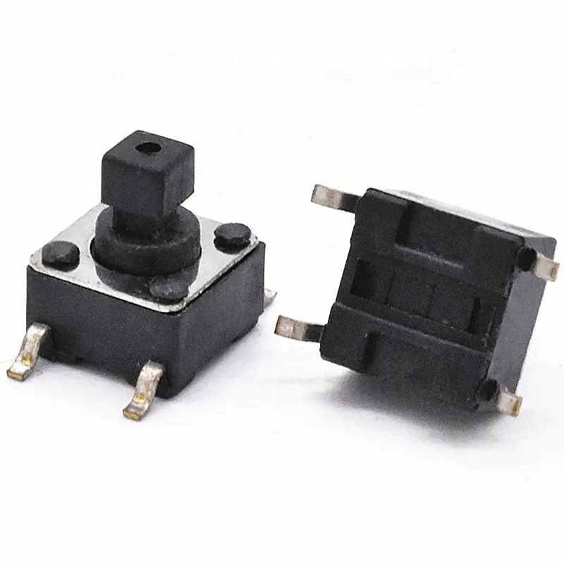 Mini 6*6*7.3 mm square button instantaneous tact tactile switch is used for electronic toy control power circuits
