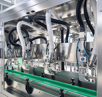 Mesin Pengisi Piston Servo Otomatis untuk Produk Pasta Kental dan Partikulat, Siap Pakai, untuk Lotion, Kondisioner, Sabun Mandi Cair, Balm, dan Produk dalam Kemasan Tabung
