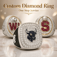 Bague de championnat réplique personnalisée de la Salle de sport d'honneur, plaquée or, bague d'inducté gravée avec le nom, souvenir de hockey sur glace, cadeau pour homme