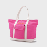 Sac fourre-tout en toile personnalisé MINFUNG avec logo brodé, fermeture à glissière multi-compartiments, grande capacité pour les voyages, poignée souple