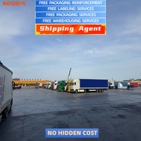 Service de logistique rapide porte-à-porte DHL, transport express LCL, fret maritime et aérien, agent d'expédition FBA de la Chine vers les États-Unis