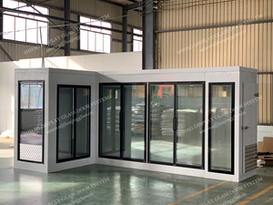 Chambre froide multi-étages à porte vitrée SHHAG, double température, refroidissement par air, <span class=keywords><strong>dégivrage</strong></span> <span class=keywords><strong>automatique</strong></span>, la plus vendue - Product Image 1