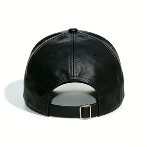 Casquette de baseball en cuir brodé 2026, ajustable, vierge, pour hommes et femmes, logo personnalisé, vente en gros - Product Image 3