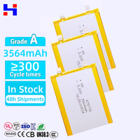 Mini batterie semi-solide 3,7 V 100 mAh à cellule souple haute capacité et haute décharge pour masseur, montre intelligente et clavier Bluetooth