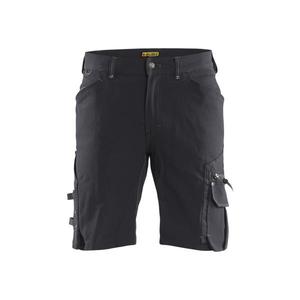 BLAKLADER - 198716449899C60 Pantalones cortos Craftsman en 4 vías elásticos sin bolsillos para uñas X1900 Gris oscuro/Negro PANTALÓN DE TRABAJO - Product Image 1