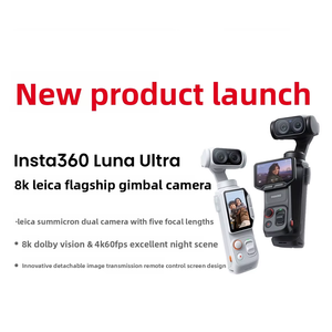 Nouvelle Caméra d'Action Insta360 Luna Ultra 8K Anti-tremblement avec Double Caméra <span class=keywords><strong>Leica</strong></span>, Réduction Intelligente du Bruit HD et Fonction Panoramique/Inclinaison 2026 - Product Image 2