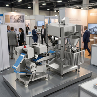 Machine à faire des raviolis entièrement automatique en acier inoxydable avec commande par servomoteur pour les petites entreprises