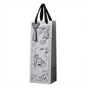 [Goyu] Korean Traditional Durable Offset <b>Printed</b> Knot Pattern Wine Packaging <b>Paper</b> Gift Bag for Party & Business Use - Product Image 6