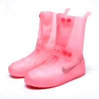 Bottes de pluie imperméables pour adultes hommes et femmes enfants Chaussures de pluie en silicone Protection Chaussures de pluie Couvre-chaussures