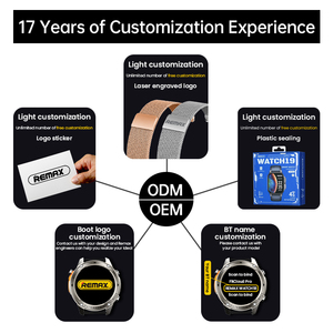 Đồng hồ thông minh Remax Watch20 theo dõi bước chân, lượng calo & hơn 100 chế độ thể thao với khả năng chống nước đạt chuẩn IP68 - Product Image 6