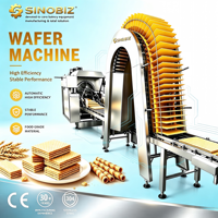 Ligne de production de sandwichs à la crème, machine à étaler automatique, acier inoxydable, CE/ISO