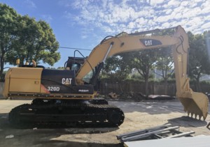 รถขุดมือสอง Caterpillar 320D ขนาด 20 ตัน สภาพดี เครื่องยนต์ Cummins PLC 136KW ขายดี - Product Image 3