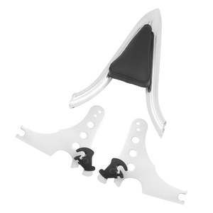 Respaldo trasero de pasajero desmontable para motocicleta, barra Sissy cromada para Harley Sportster XL1200 <span class=keywords><strong>883</strong></span> Iron 72 <span class=keywords><strong>Roadster</strong></span> Super Low 04-22 - Product Image 3