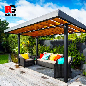 Prix de <span class=keywords><strong>pergola</strong></span> en <span class=keywords><strong>aluminium</strong></span> bioclimatique solide Profil de lames personnalisées Louvre de <span class=keywords><strong>pergola</strong></span> Alfresco étanche pour véranda - Product Image 5