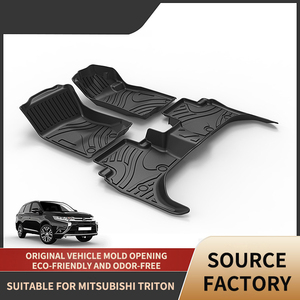 Tapis de sol de voiture sur mesure pour les modèles Mitsubishi | Pajero Sport / <span class=keywords><strong>Mirage</strong></span> / Eclipse / Triton Revêtements de sol robustes tous temps - Product Image 5