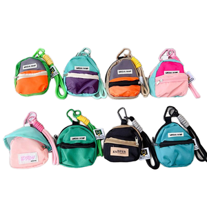 กระเป๋าคาดลำตัว/สะพายไหล่ทรงสี่เหลี่ยมเล็ก สำหรับผู้ชาย ยี่ห้อ HY รุ่น Personalized ทำจากผ้าโพลีเอสเตอร์/คอตตอน พร้อมช่องใส่กุญแจ บัตร และหูฟัง - Product Image 1