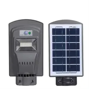 Lâmpada solar LED para jardim, lâmpada de alta potência super brilhante para iluminação de estradas, à prova d'água, ideal para uso ao ar livre