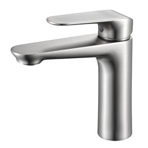 Brass Basin Faucet Single Handle Ceramic Valve Core Deck Mounted For Home Hotel Use - Product Image 5