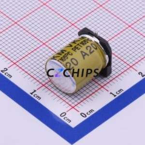 Condensador Electrolítico de Aluminio SMD VKME1301E561MV, D10xL13mm 560uF 20% 25V 1.76A-100kHz - Product Image 2