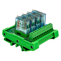 Module de commande de relais électromagnétique à 4 canaux à prix d'usine, 12V/24V/16A, carte de commande PLC, NPN et PNP ne sont pas courants