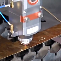 Machine de découpe laser à fibre JQ LASER 1530G 3000W pour tôle métallique, acier, fer, découpeuse laser industrielle CNC