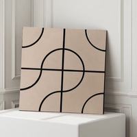 Panneau acoustique mural de haute qualité, panneau absorbant le son pour la décoration intérieure