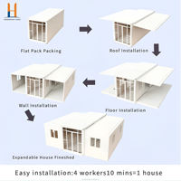 Casa Expandible Autónoma de 20 pies con Baño y Cocina, Cabaña Prefabricada - Zhonghuan Living
