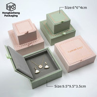 Boîte à bijoux vintage estampillée or pour bagues, colliers, boucles d'oreilles – Coffret cadeau personnalisable avec LOGO – Emballage cadeau – Prise en charge OEM