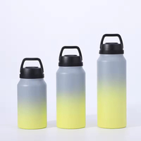 Bouteille d'eau isolée sous vide à double paroi en acier inoxydable 304 Thermos pour l'extérieur