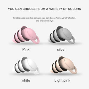 Bouchons <span class=keywords><strong>d</strong></span>'<span class=keywords><strong>oreille</strong></span> en silicone étanche pour la réduction du bruit du sommeil du <span class=keywords><strong>festival</strong></span> et l'aide à la sourdine avec produit de protection auditive - Product Image 4